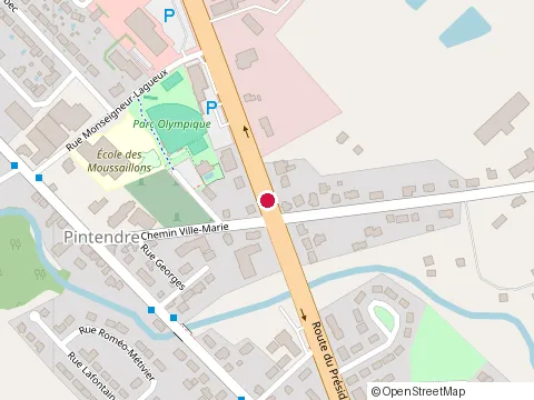 Location of Marché Carrier at 798 route du Président-Kennedy, Pintendre