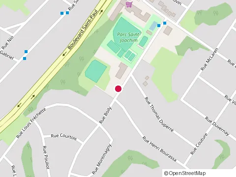Location of Marguerite-d'Youville Ecole at 870 Rue Boily, Chicoutimi
