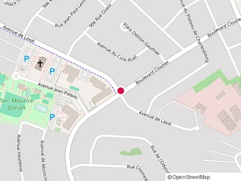 Location of Marie-Eve Chartier Massothérapeute at 8620 Boulevard Cloutier, Québec