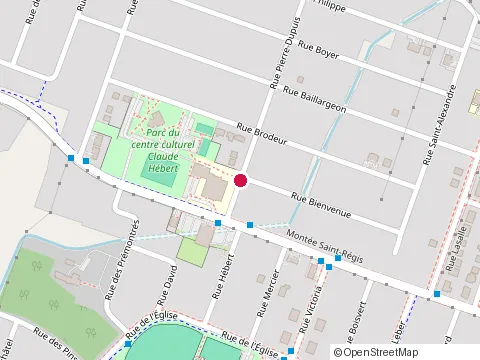 Location of Marinelli Calfeutrage at 196 St Alexandre, Saint-Constant