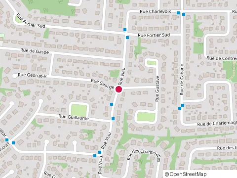 Location of Mario Impot Rapide at 4699 Rue Viau, Sherbrooke