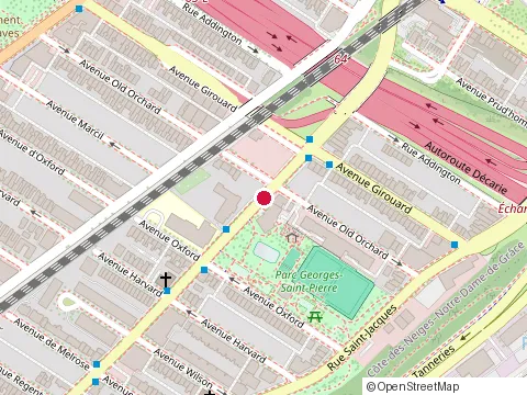 Location of Mariposa Bistro Café at 5562 Upper Lachine Rd, Montréal