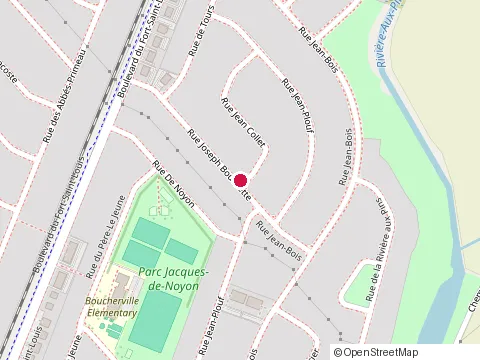 Location of Marquage de Lignes Montérégie at 126 Rue Joseph Bouchette, Boucherville