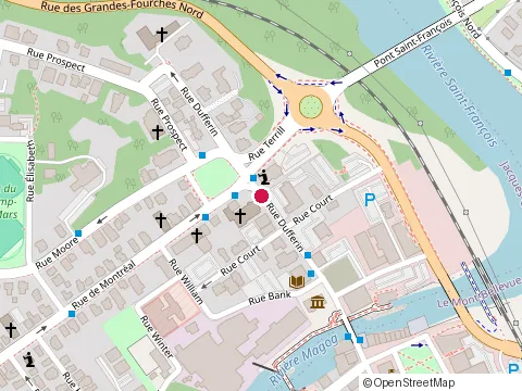 Location of Martel Brassard Doyon at 337 Rue Dufferin, Sherbrooke