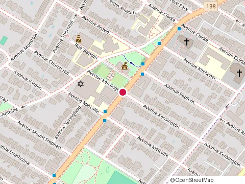 Location of Martha Franco Architecture & Design at 4342 Sherbrooke St W, Westmount