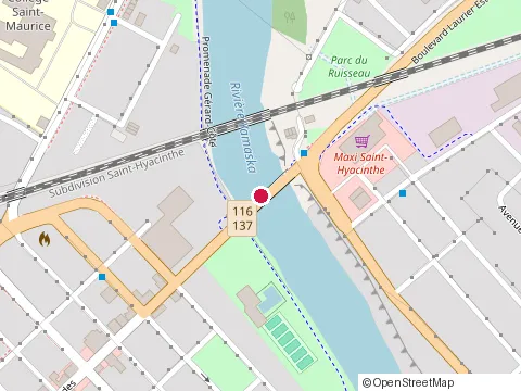 Location of Maska Énergie Inc. at 795 Rue des Cascades, Saint-Hyacinthe
