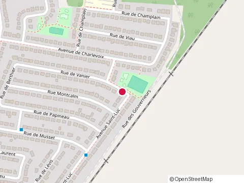 Location of Massotherapie Familiale des at 3365 Rue Vanier, Mascouche