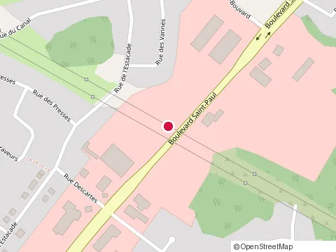Location of Mauco Inc at 1163 boulevard Saint-Paul, Chicoutimi