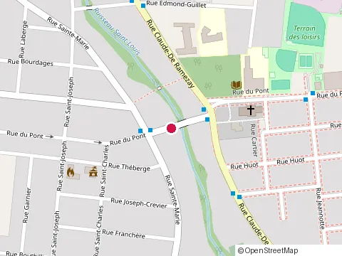 Location of Mc Rainville at 1492 Rue du Pont, Marieville
