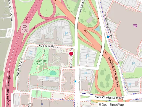Location of Me Manon Béliveau Avocate at 70 Rue de la Barre, Longueuil