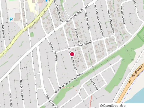 Location of Me Sandra Villeneuve Avocate Droit Criminel at 70 Rue Saint-Paul, Québec