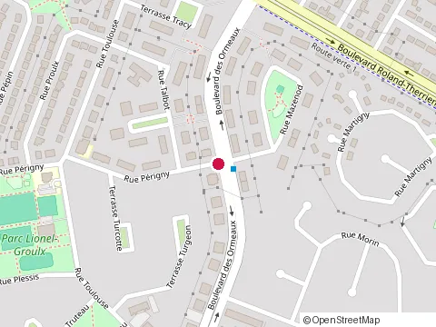 Location of Mecanique General Thibault Mobile at 2896 Rue Perigny, Longueuil