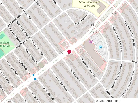 Location of Mécanique J.A.E. Octo Auto Service Plus at 136 boulevard de la Concorde E, Laval