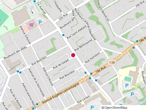 Location of Mennesson.Ca at 1997 1Re Av., Québec