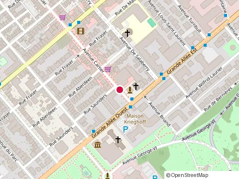 Location of Metropolitain Eddie at 1188 avenue Cartier, Québec