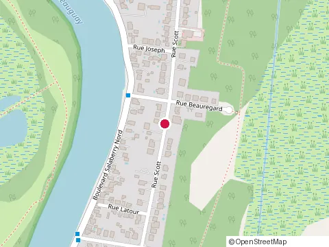 Location of Mévia Inc. at 342 Rue Scott, Châteauguay