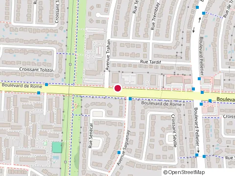 Location of Michel Puertas Denturologiste Brossard at 1460 Boulevard de Rome, Brossard