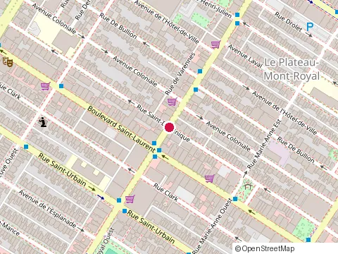 Location of Micro Scope Inc at 220-6750 Esplanate Av, Montréal