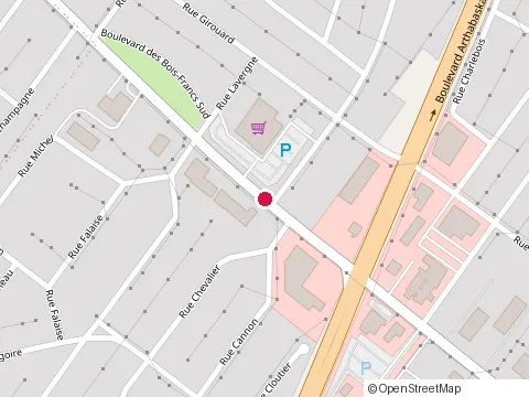 Location of Mikes Restaurant at 540 boulevard des Bois-Francs S, Victoriaville