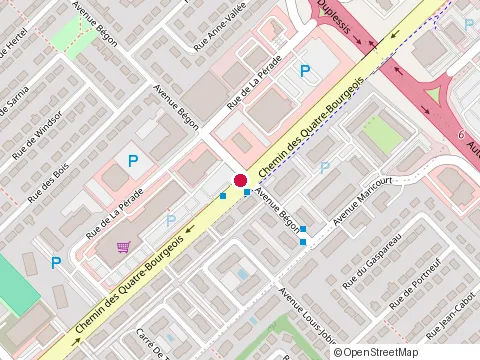 Location of Mikes Restaurants at 3400 chemin des Quatre-Bourgeois, Sainte-Foy
