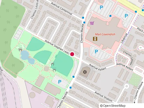 Location of Miller Sydney B Dr at 5887 avenue Stephen Leacock, Côte Saint-Luc