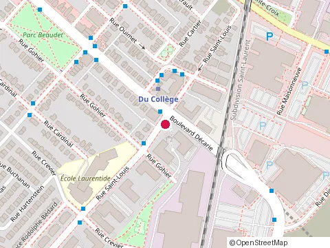 Location of Mimo Limousine Car Service & Private Chauffeurs, Montréal