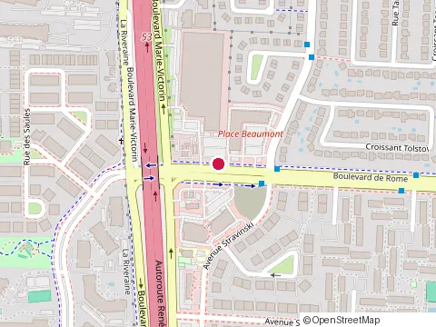 Location of Mini Crêpe at 1200 Boulevard Rome, Brossard