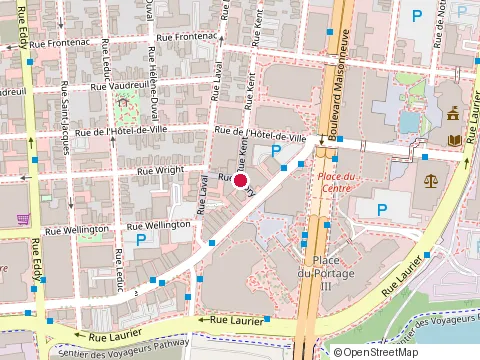 Emplacement de Minotaure au 3 Rue Kent, Gatineau