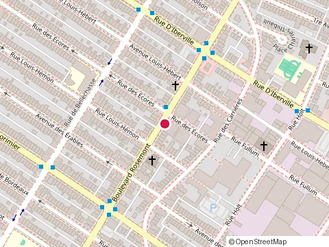 Emplacement de Miteras Pizzeria au 2320 boulevard Rosemont, Montréal