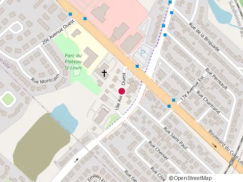 Location of Mk Calfeutrage at 28 Chem. de la Côte-Saint-Louis O Bureau 101, Blainville