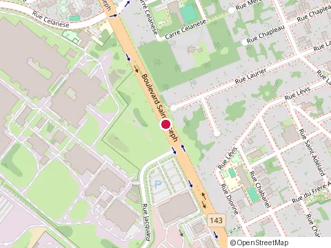 Location of Mobifab Drummond Inc at 2595 boulevard Saint-Joseph, Drummondville