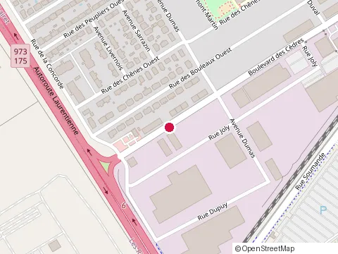 Location of Moisan Portes de Garage at 350 avenue des Cordillères, Québec