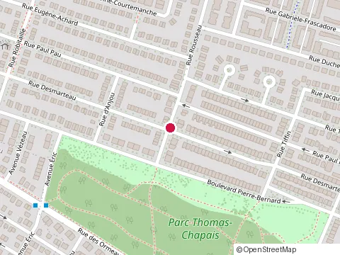 Location of Mon-Calfeutreur at 5322 Rue Desmarteau, Montréal