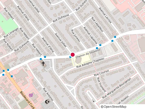 Location of Monseigneur Laval Ecole at 3690 chemin du Souvenir, Laval