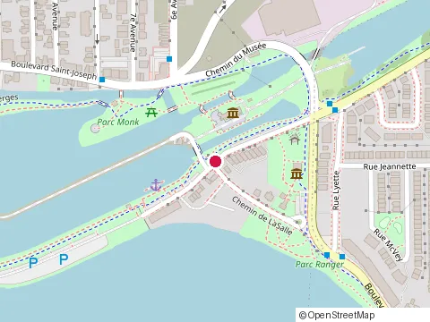 Location of Monsieur Patate at 225 chemin du Canal, Lachine