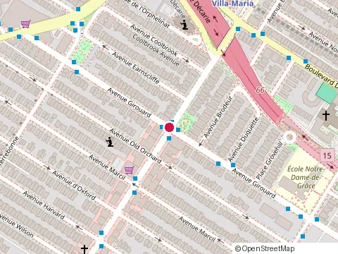 Location of Montreal Financial at 4224 Avenue Girouard, Montréal