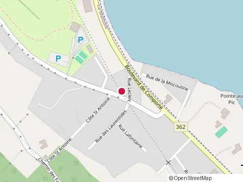 Location of Motel le Point de Vue at 1099 Chem. du Golf, La Malbaie