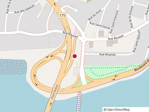 Location of Moto-Mag at 2 Rue du Pont, Chicoutimi