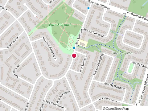 Location of Mur Sec Laroche Inc at 3057 Rue Belcourt, Longueuil