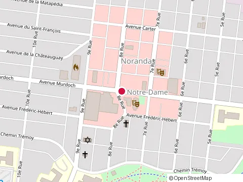 Location of Napa Autopro - Garage Raymond Rheault Inc at 192 avenue Murdoch, Rouyn-Noranda