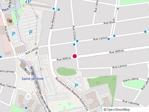 Location of Napa Pro Mécanique Bédard at 503 Rue Wilfrid, Saint-Jérôme
