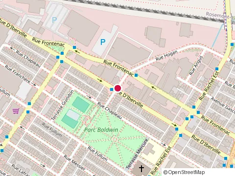 Location of Natalie Dionne Architecture at 4238 Rue d'Iberville, Montréal