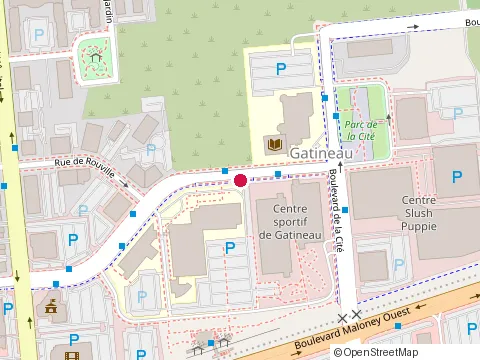 Location of Natation Gatineau Cng at 850 Boulevard de la Gappe, Gatineau
