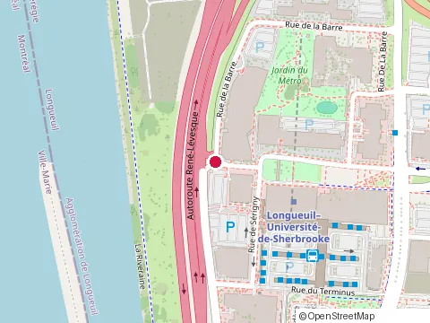 Location of Nawal Benrouayene Avocate at 45 Place Charles-le Moyne, Longueuil