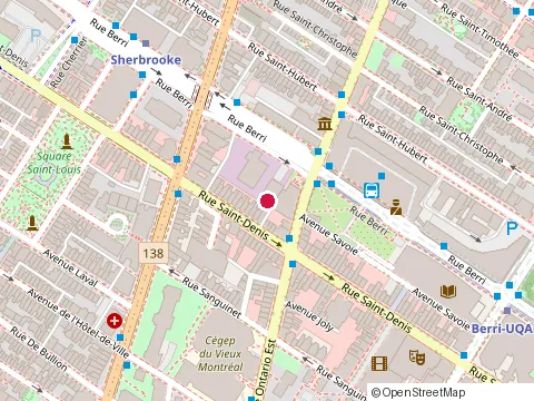 Location of Neoka Services aux Projets Inc. at 629-1248 avenue de l'Hotel-de-Ville, Montréal
