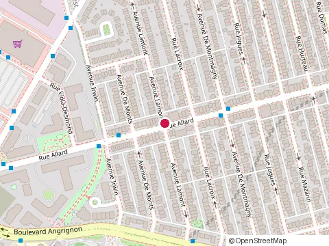Location of Nicomat Construction Inc at 3322 Rue Allard, Montréal