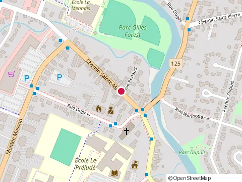 Location of Ninon Dugas Hypnologue at 2903 Chemin Sainte-Marie, Mascouche