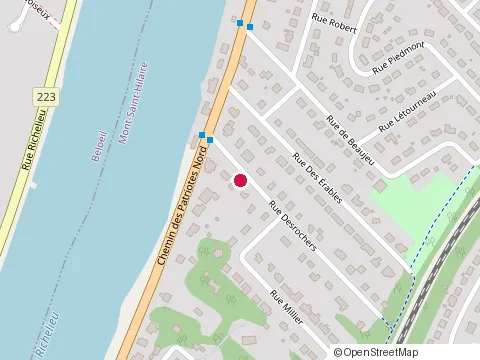 Location of Niveau Ligne Inc at 4 Rue Desrochers, Mont-Saint-Hilaire