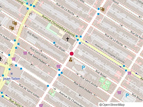 Location of Nor Gestion Comptable at 2-903 Rue Bélanger, Montréal