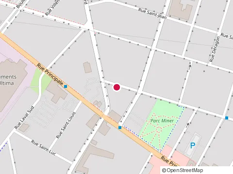 Location of Norbert Parent Constr Inc at 610 Bertrand Rue Rr 5, Granby